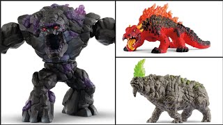 New Eldrador Creatures Review Battle Rhino Magma Lizard amp Shadow Stone Monster [upl. by Abernon893]