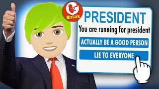 Doing ANYTHING It Takes to Become The President in Bitlife [upl. by Pacien735]