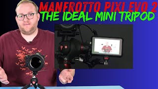 Manfrotto Pixi Evo 2 Review Mini Tripod Review [upl. by Smalley]