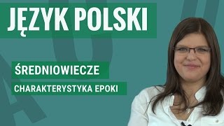 Język polski  Średniowiecze charakterystyka epoki [upl. by Suisyola219]