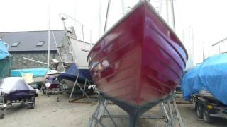 Folkboat 25 GRP Nordic Folkboat  Boatshed  Boat Ref221603 [upl. by Romelle]