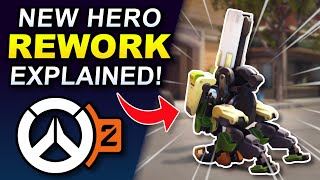 Overwatch 2  CRAZY New Bastion amp Sombra Reworks Explained [upl. by Patterman]