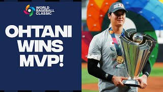 Shohei Ohtanis DOMINATING World Baseball Classic Leads Japan to title and wins tournament MVP [upl. by Mechling]