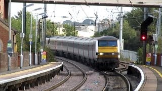 Trains at Stowmarket  20th August 2019 [upl. by Idnac]