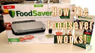 How the FoodSaver VS3000 works with unboxing and demos [upl. by Goetz775]