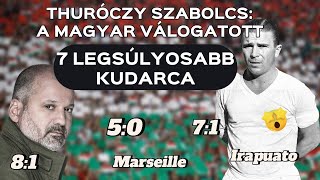 Thuróczy Szabolcs quotEzt rossz volt nézniquot  A magyar futball legnagyobb kudarcai  Listázó [upl. by Christan]