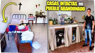 Encontré CASAS ABANDONADAS INTACTAS en PUEBLO ABANDONADO   Sitios Abandonados en España Urbex [upl. by Hubey]