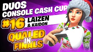 HOW We QUALIFIED FOR CONSOLE CASH CUP 🏆 w Kaidon [upl. by Llenel45]