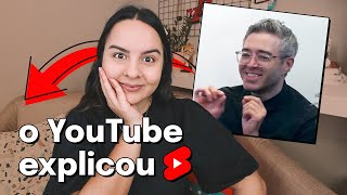 Algoritmo dos Shorts Explicado Pelo YouTube [upl. by Gayla]