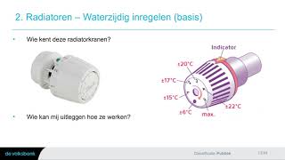 Radiatorkraan instellen – Besparingen en Duurzaamheid 316 [upl. by Thebazile]