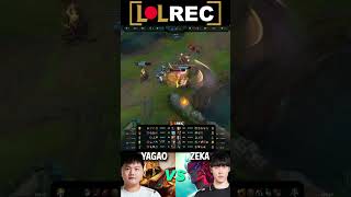 HLE Zeka vs JDG Yagao  YONE vs AZIR Mid shorts highlights leagueoflegends zeka yagao hle jdg [upl. by Gwenny]