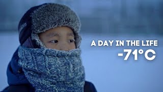 One Day in the Coldest Village on Earth −71°C −95°F  Yakutia Siberia [upl. by Dyolf907]