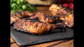 Grilled Jerk Chicken Recipe  CharBroil [upl. by Maurie]