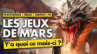 TOP 10 des sorties jeux vidéo en MARS 2024  🎮 [upl. by Elagiba]