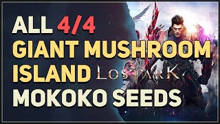 Lost Ark All Giant Mushroom Island Mokoko Seed Locations [upl. by Sykes]