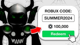 ENTER THIS ROBLOX PROMO CODE FOR FREE ROBUX July 2024 [upl. by Stavros]