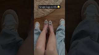 Single logo ki life 😂😓 ytshorts [upl. by Yrreb445]