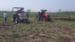 Mahindra 575sp plus vs swaraj 744 xt demo [upl. by Lierbag]