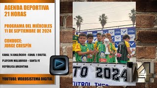 AGENDA DEPORTIVA  VIDEOSISTEMA DIGITAL [upl. by Rhodie]