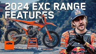 2024 KTM EXC Enduro range – Take a closer look with Mani  KTM [upl. by Ardath]