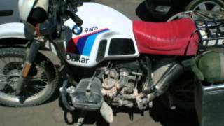 Sitzbank einer BMW R 80 GS [upl. by Landon496]