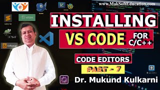 Installing VS Code for CC  Code Editor  Part 7 [upl. by Dnalyar]