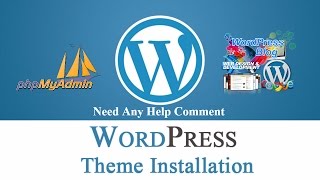 How to install WordPress and phpmyadmin Database creation Step by Step Tutorial [upl. by Bardo300]