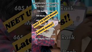 NEET2024 shocking rssult neet neetug neetug2024 result reaction trending nta [upl. by Anerok279]