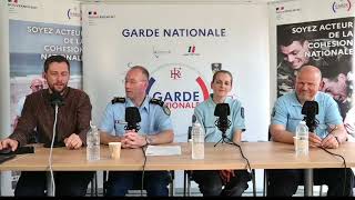 🔵 GENDARMERIE NATIONALE  sengager en tant que RÉSERVISTE opérationnel 🎙️ DIRECT GardeNationale [upl. by Eletnahc]