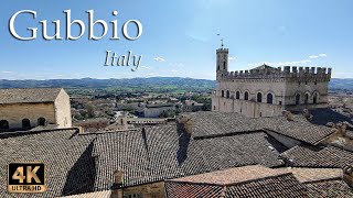 Gubbio Umbria  Italy Walking Tour [upl. by Jempty590]