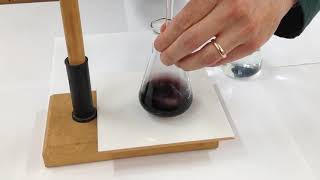 Iodine  Thiosulfate Redox Titration Demonstration [upl. by Aysa219]