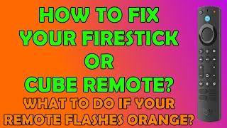 How to Fix Your Firestick Remote [upl. by Fabian705]