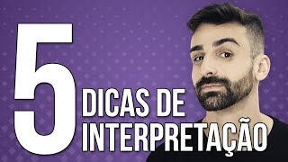 5 DICAS DE INTERPRETAÇÃO DE TEXTO  Prof Felipe Moraes [upl. by Warp272]