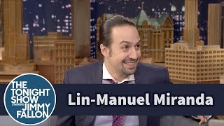 LinManuel Miranda Freestyled Jimmys Outgoing Voicemail Message [upl. by Fry]