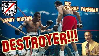 George Foreman vs Ken Norton ABC HD 1080p 60fps 1974 [upl. by Alyacim]