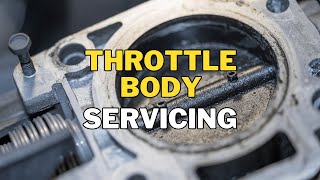 Throttle Body Cleaning  Throttle Body Servicing  How to clean a throttle body [upl. by Francklin]