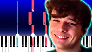 Wilbur Soot  Saline Solution Piano Tutorial [upl. by Zebapda]