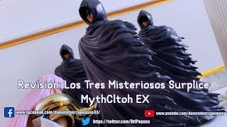 Revisión  26 Los tres misteriosos 👻 👻 👻 SAPURIS  MYTH CLOTH EX [upl. by Mcfadden]