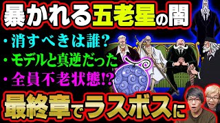 なぜ焦っていたか判明！五人の序列に伏線が！？五老星最新考察【 ワンピース 考察 】 [upl. by Lefton]