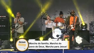 Preto no branco feat Priscilla Alcântara 😱  Marcha Para Jesus 2018  ME DEIXE AQUI [upl. by Cadman]