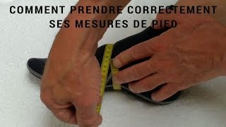 Comment prendre correctement vos mesures de pieds [upl. by Zullo]