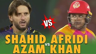 Azam Khan Vs Shahid afridi  BiG Fight shahidafridi azamkhan [upl. by Gadmann]