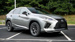 2022 Lexus RX 350 F Sport Review  Walk Around and Test Drive [upl. by Anelle]