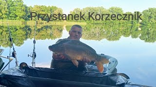 Wakacyjnowędkarski trip przystanek Korzecznik cz1 Family Fishing Team Polska łowisko Korzecznik [upl. by Yrreb]