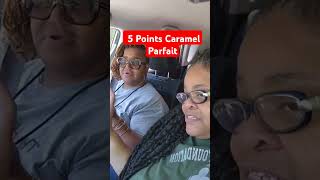 5 Points Caramel Parfait Food Review  She loved it [upl. by Reyam]