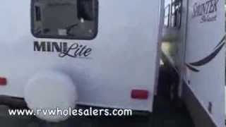 2010 Rockwood Mini Lite 2304 Travel Trailer RV Camper From RVWholesalers 107754  Sage [upl. by Naryb268]