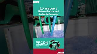 ปั๊มน้ำอินเวอเตอร์ PRODN WISDOM 2 ประหยัดไฟ น้ำแรง สม่ำเสมอ [upl. by Bena]