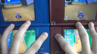 Mario Kart DS  Playing two DSes at the same time [upl. by Inahet820]