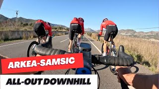 Endurance Ride with Team Arkea Samsic  Training Camp in Spain [upl. by Ardell]