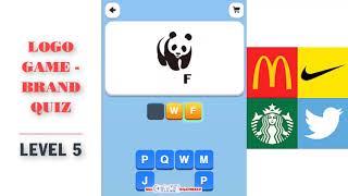 Logo Game  Brand Quiz Level 5 Walkthrough  SkillGameWalkthrough [upl. by Napoleon]